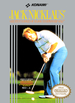 Jack Nicklaus' Greatest 18 Holes of Major Championship Golf (Europe) box art